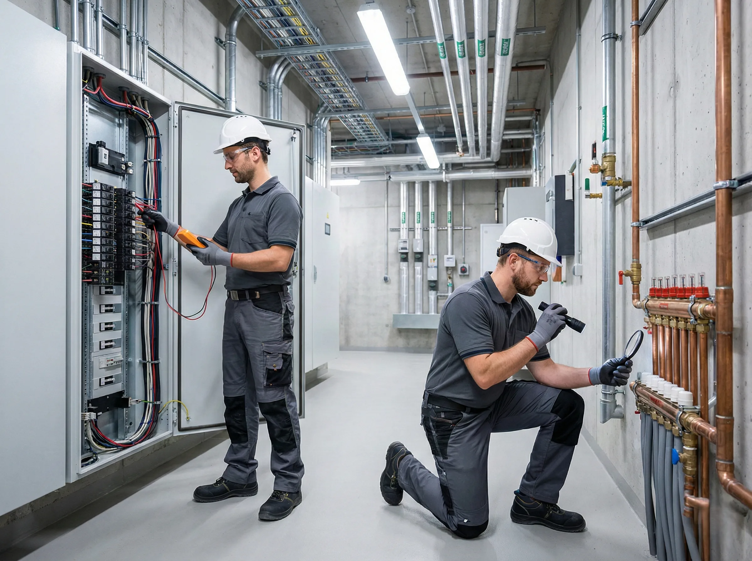 Professional Technician at Work