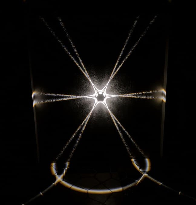 Artistic Wall Projection Lighting